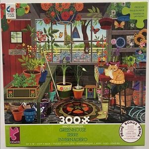 Crack Tracy Flickinger Greenhouse Puzzle 300 Pieces